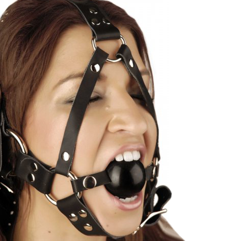 Ball Gag Head Harness