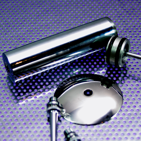 Stainless Steel Medical Enema / Lubricant Syringe