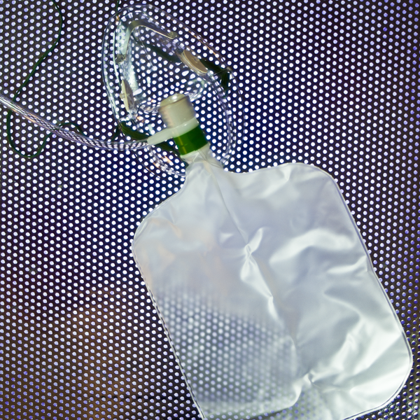 Hospital Grade Oxygen Mask with Bag